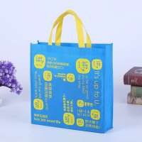 Customized design printing Wholesale PP Non woven bag Cheap price tote non-woven bag