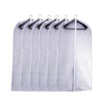 Wholesale eco-Friendly clothes cover PEVA transparent dress cover clear garment bag