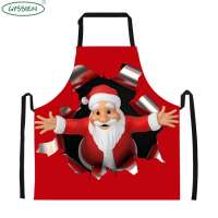 Highest quality personality aprons with logo custom for Christmas