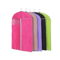 Wholesale multicolor non woven dustproof protector reusable suit cover bag