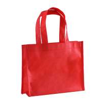 Eco friendly reusable non woven fabric tote grocery shopping bag