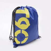 Personalized Fashion Promotional Printing Polyester Drawstring Backpack Bags